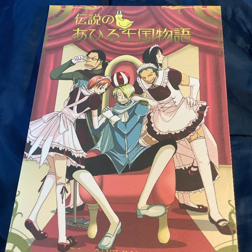 Zoro Sanji BL Yaoi Manga Doujinshi by Mirai Mayama Shijo Tril ZoroSan One Piece